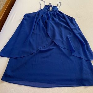 Royal blue fun & flirty spaghetti strap dress